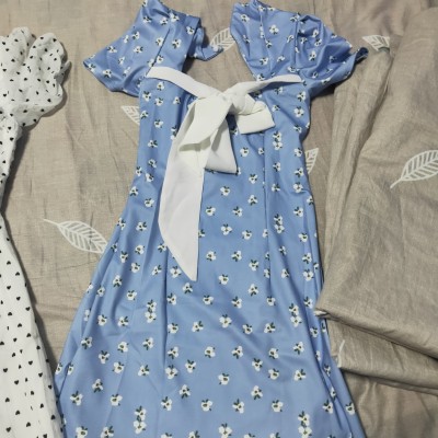 ( ORDER ) Đầm nữ baby blue dáng ôm ulzzang AK1021 ảnh thật ở cuối | BigBuy360 - bigbuy360.vn