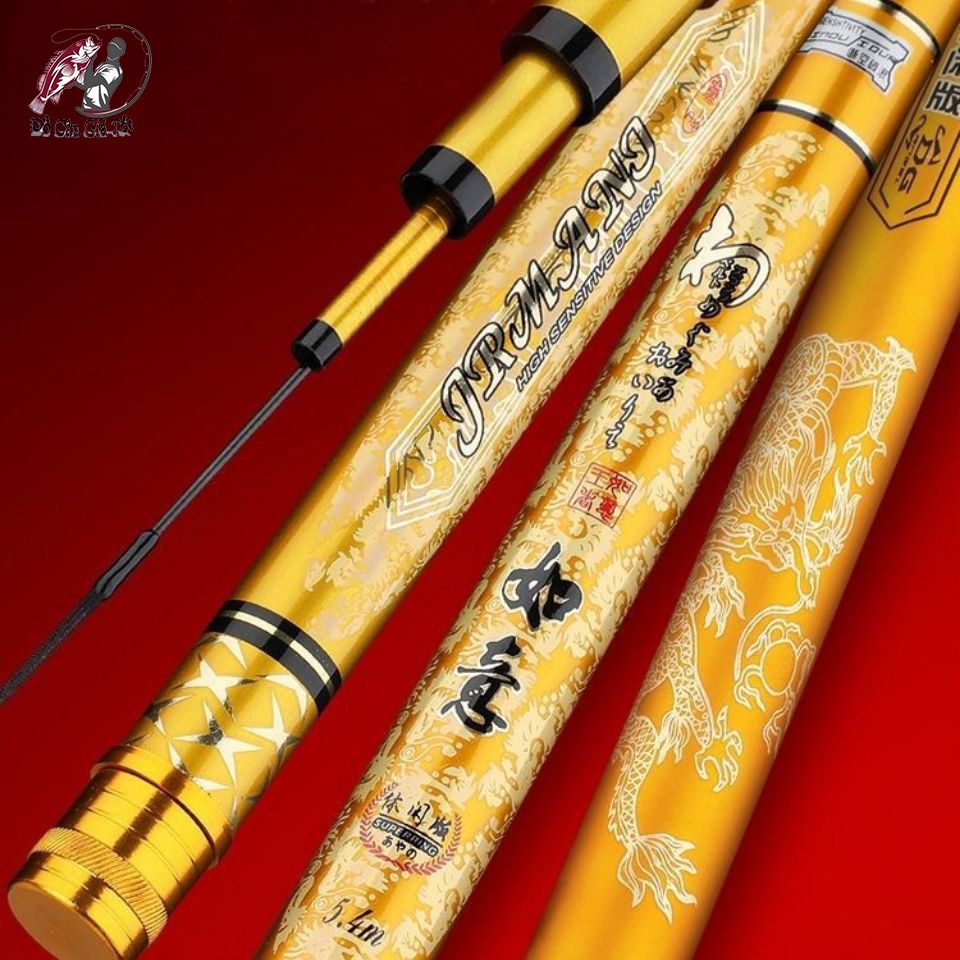 [Chính Hãng] Cần Câu Tay Kim Cô Bổng 5H, Cần Câu Đài Cao Cấp
