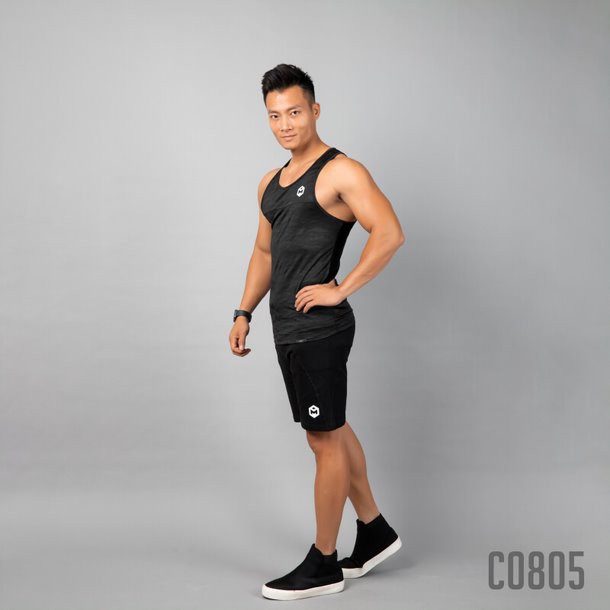 Áo ba lỗ thể thao nam - Áo tanktop nam chất cao cấp - Gymmax c0805