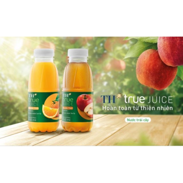 NƯỚC TRÁI CÂY TH TRUE JUICE NECTAR - đủ 7 vị - 350ml (LT20)