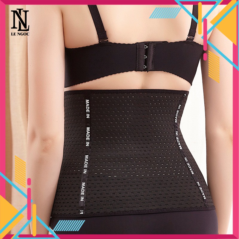 Gen nịt bụng định hình 6 nấc cài 4 thanh 👗 FREESHIP 👗Gen nịt bụng định hình 6 nấc cài 4 thanh gen cao 25cm | BigBuy360 - bigbuy360.vn