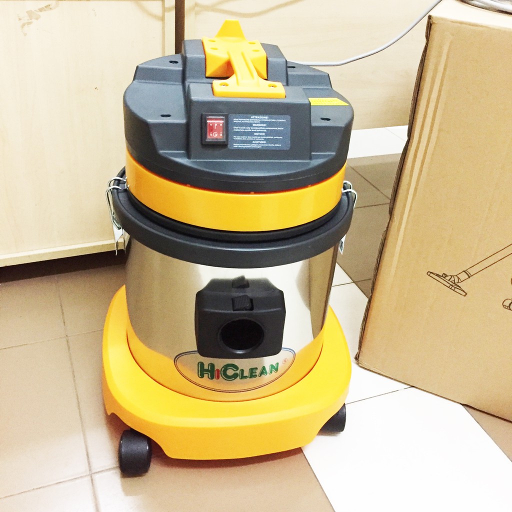 Máy hút bụi HiClean HC15A, máy hút bụi công nghiệp HiClean HC15A - 15L công suất 1200W