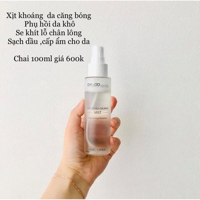 Xịt Khoáng Cấp Ẩm Căng Bóng 3in1 Dr&Co | BigBuy360 - bigbuy360.vn