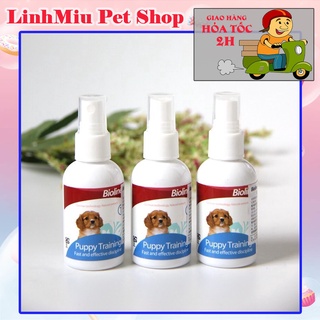 Xịt vệ sinh đúng chỗ Bioline cho chó mèo