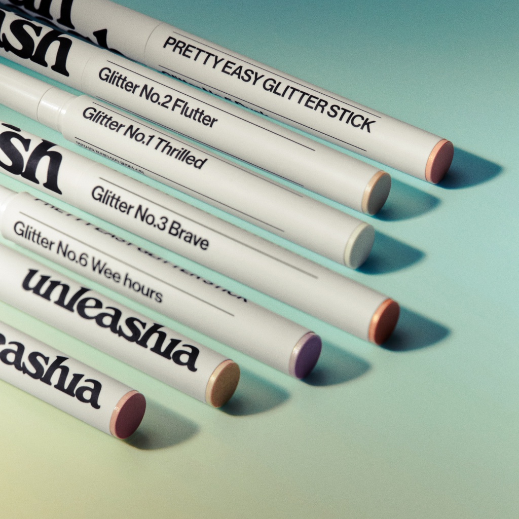 Bút nhũ tiện dụng UNLEASHIA Pretty Easy Glitter Stick - Bám dính nhẹ nhàng, chống oxi hóa với 7 màu lựa chọn 2g