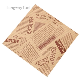 Giấy Gói Bánh Sandwich Cấp Thực Phẩm Chống Dầu Mỡ Longwayfushi