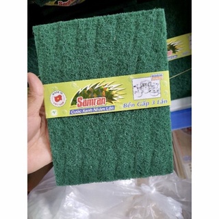 Miếng rửa chén cước xanh LOẠI LỚN chà xoong nồi