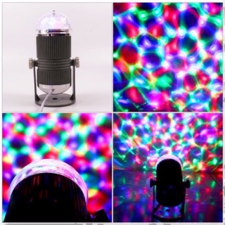 ⚡️ Đèn LED xoay 7 màu vũ trường dùng trang trí trong quán karaoke,bar, sân khấu