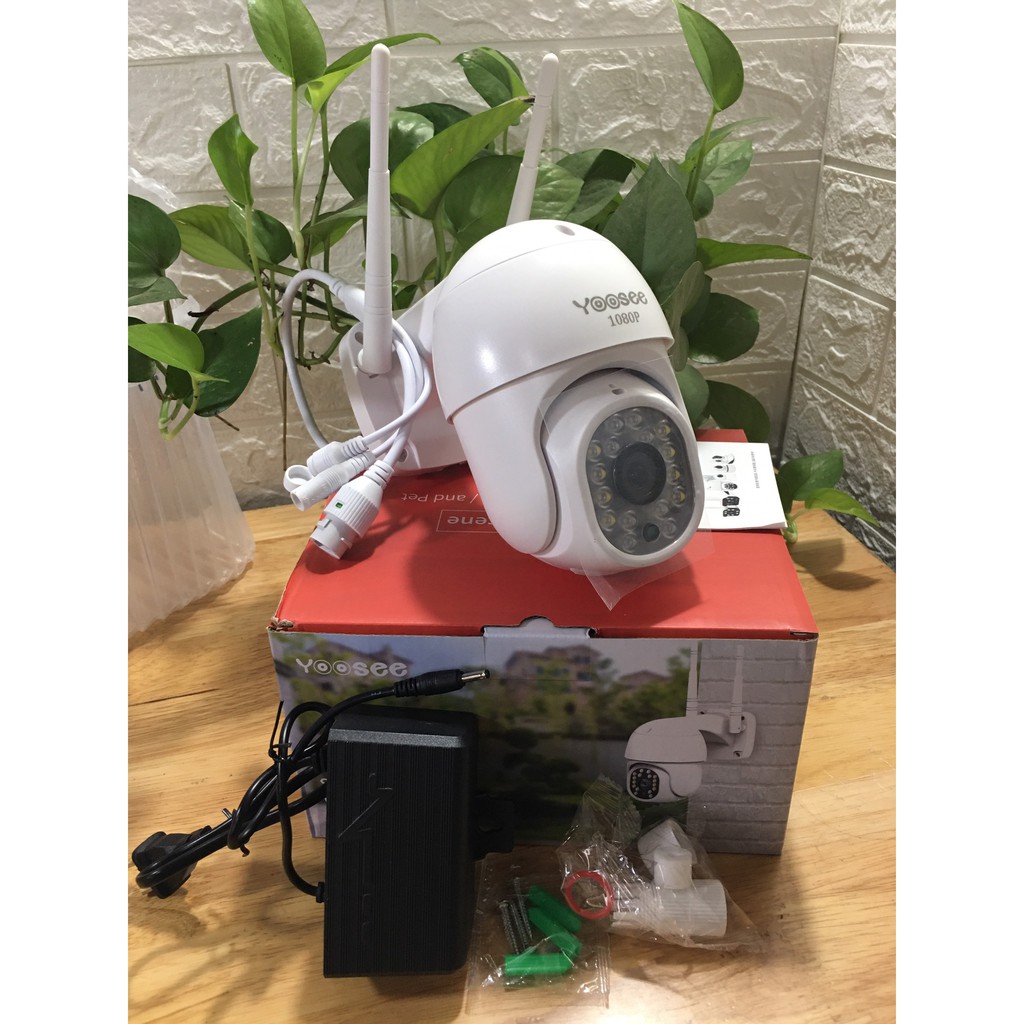 Camera Yoosee ngoài trời Xoay 360 độ PTZ 10 Led FHD 1080P