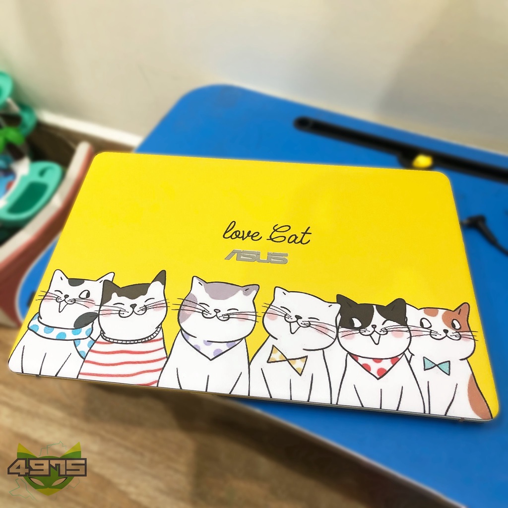 Miếng Dán Decal - Che khuyết điểm bề mặt laptop - Cho khách thợ - cửa hàng bán laptop