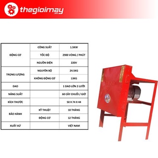 MÁY THÁI CHUỐI TAKYO TK 15