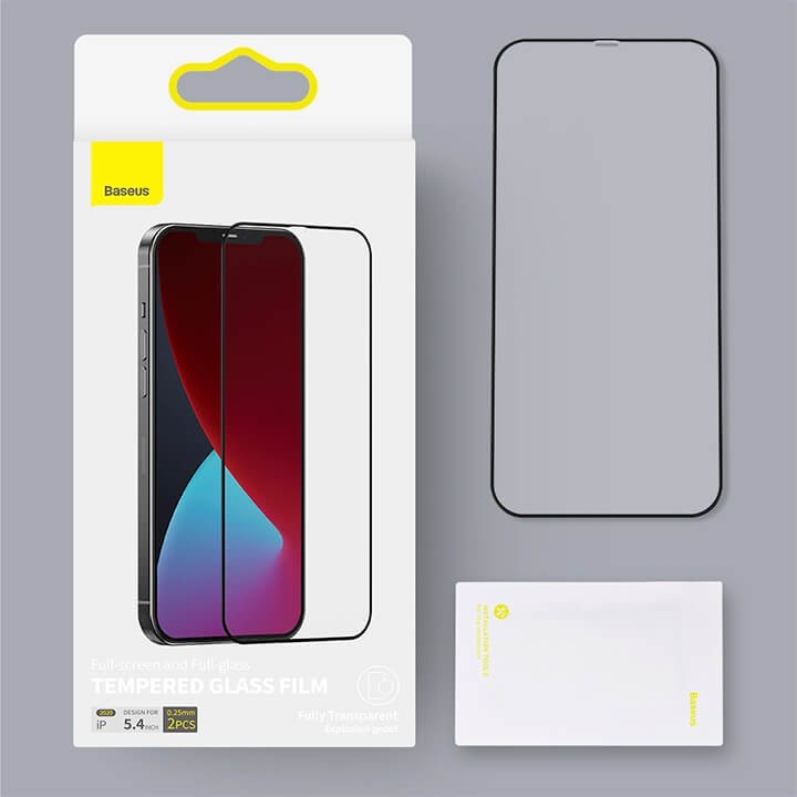 CƯỜNG LỰC IP 12 SERIES BASEUS 0.25MM - BỘ 2 MIẾNG