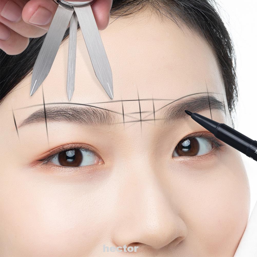 (Hàng Mới Về) Thước Đo Lông Mày Bằng Thép Không Gỉ Siêu Bền Tiện Dụng Cho Salon | BigBuy360 - bigbuy360.vn
