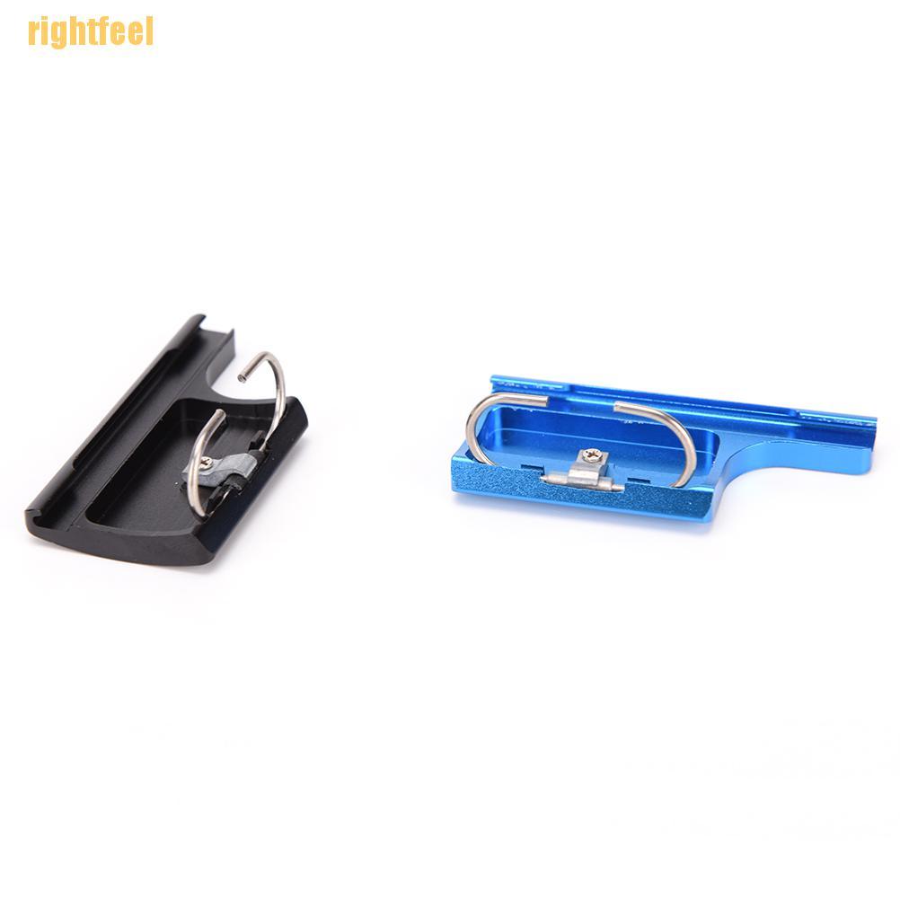 rightfeel CNC Aluminum Back Door Housing Case Clip Lock Buckle for GoPro Hero 4 3 3+ Hot Sale