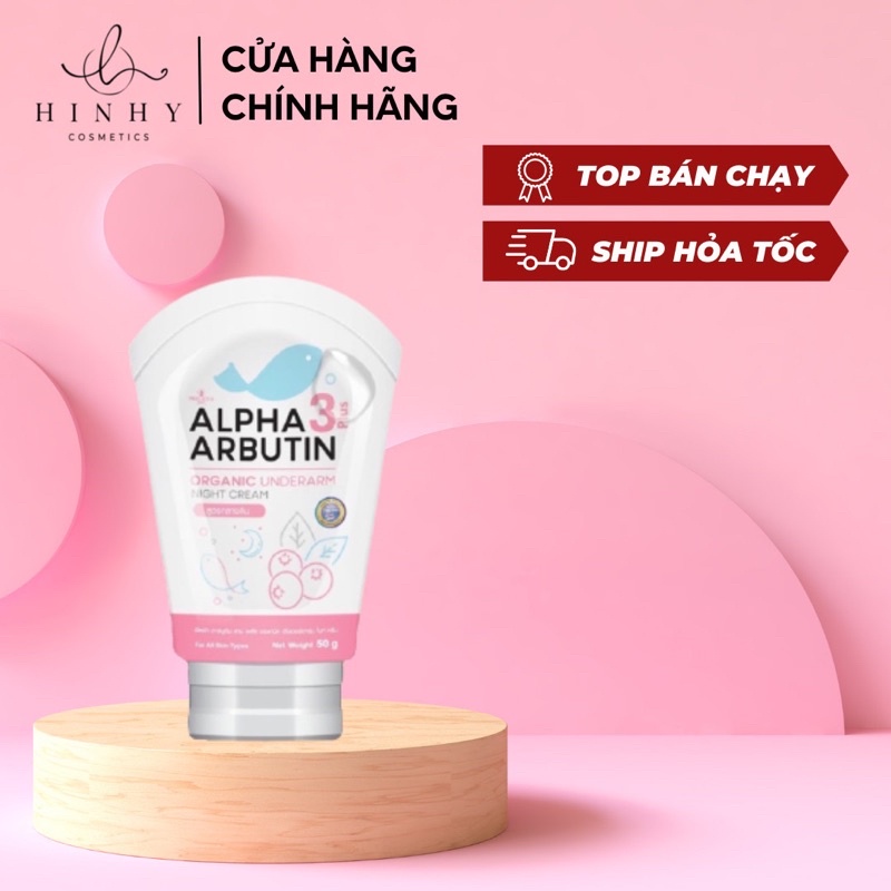 Kem dưỡng trắng giảm thâm nách Alpha Arbutin 3 Plus