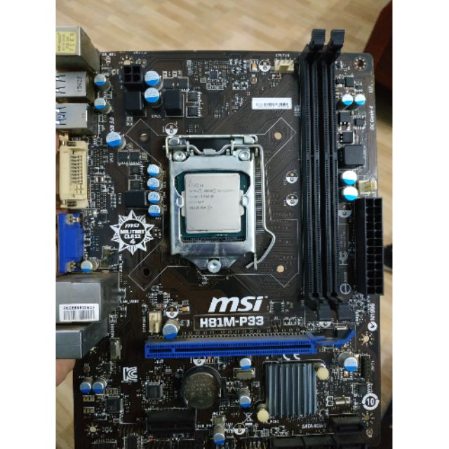 Main Msi h81 socket 1150 hàng 2nd