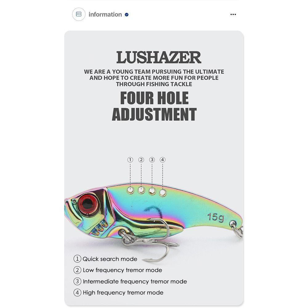 Bộ 5 Mồi Câu Cá Giả Bằng Kim Loại 3g 5g 7g 10g 15g Có Móc Tiện Dụng