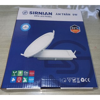 Đèn LED âm trần 18w Tròn Vuông