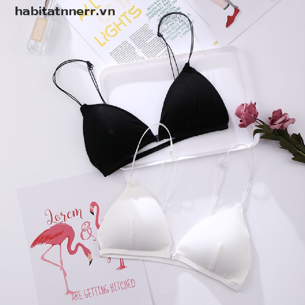 Áo Lót Nâng Ngực Không Gọng Có Dây Đeo Cổ Hở Lưng Cho Nữ | BigBuy360 - bigbuy360.vn