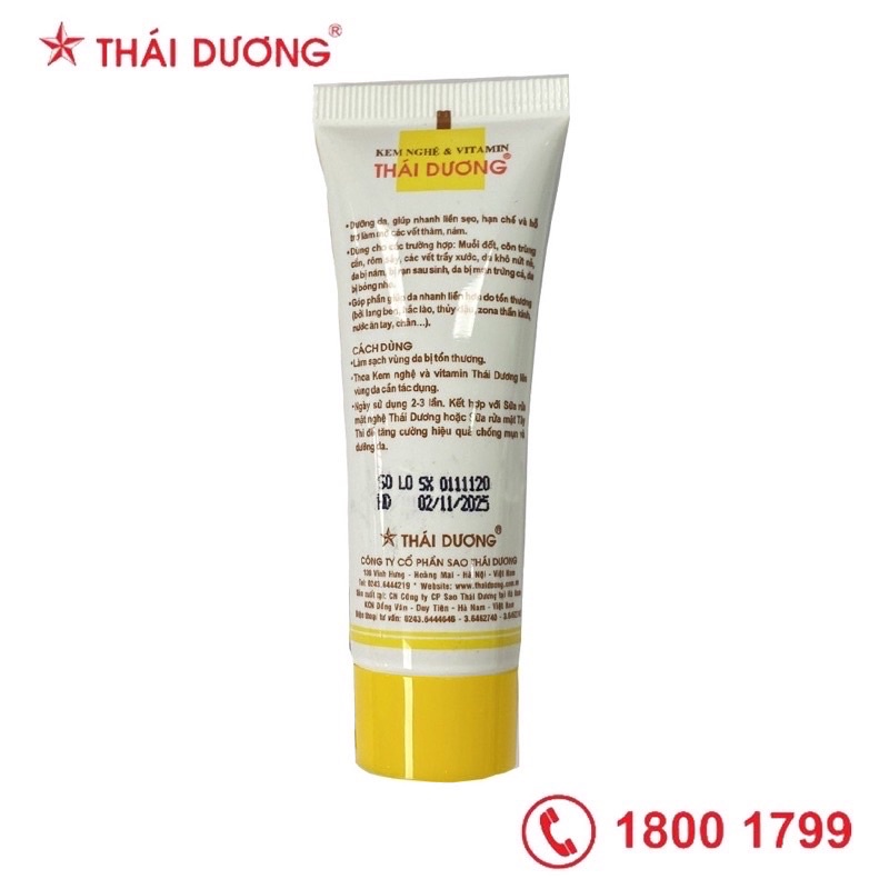 Kem nghệ thái dương siêu hot giảm thâm mụn côn trùng cắn