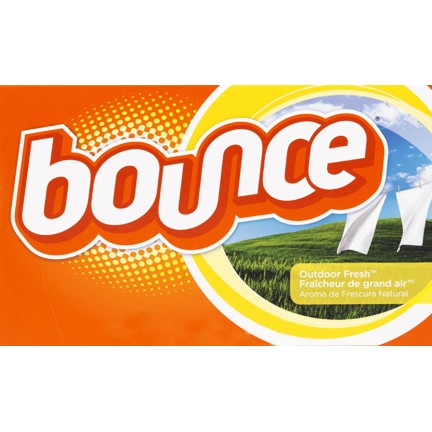 GIẤY THƠM / KHỬ MÙI QUẦN ÁO BOUNCE - bán lẻ và HỘP nguyên 160 miếng TỪ MỸ