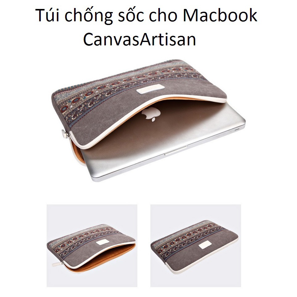 Túi chống sốc CanvasArtisan cho laptop.