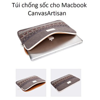 Túi chống sốc Canvas Artisan cho Macbook.