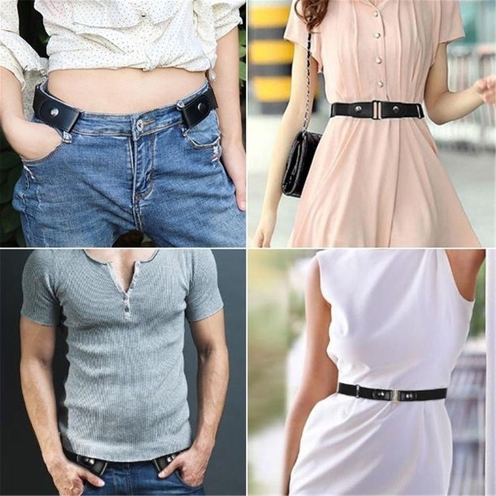 Thắt Lưng Co Giãn Phối Khóa Cài 1 Thời Trang