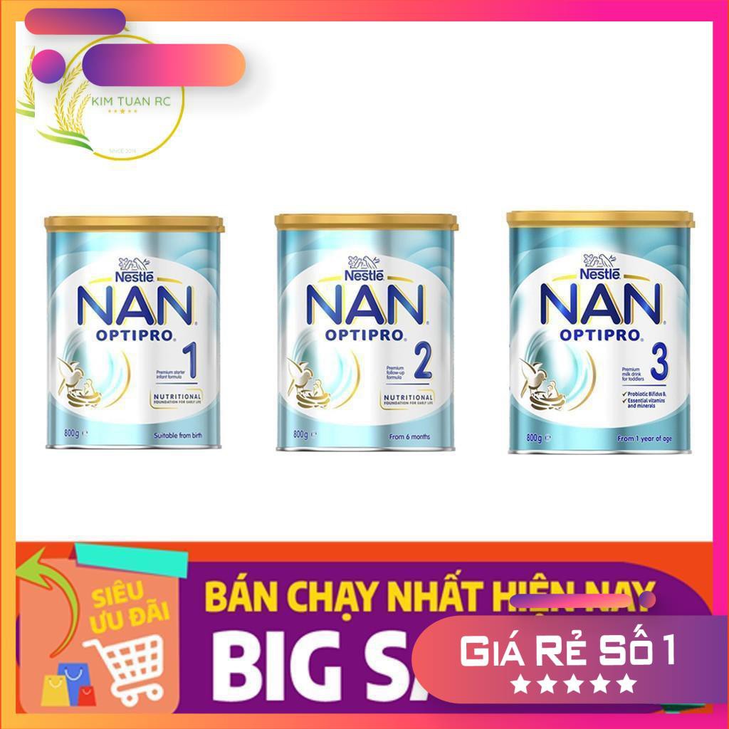 SỮA BỘT NESTLE NAN OPTIPRO ÚC 800G