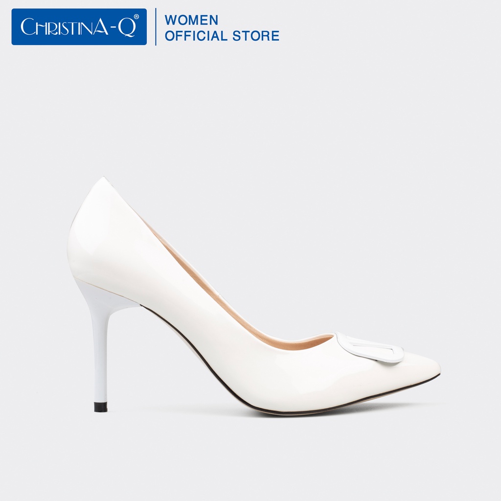 Giày bít nhọn cao gót mũi nhọn Christina-Q GBN250