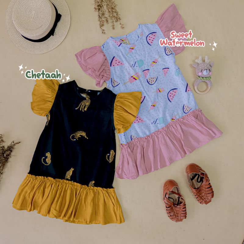 Váy Mặt Trăng Của bbckidswear| Quần Áo Cô Gái | Trang Phục Cho Bé Gái