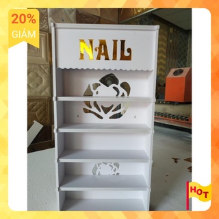 Kệ để Sơn Nail hình Hoa Hồng tự tháo lắp đa năng