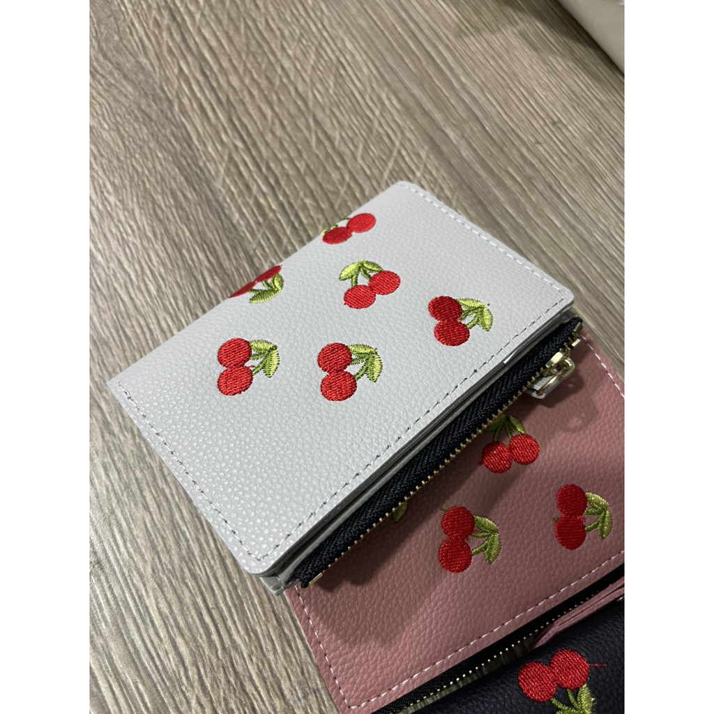 Ví nữ  mini cầm tay cherry R10 Shalla