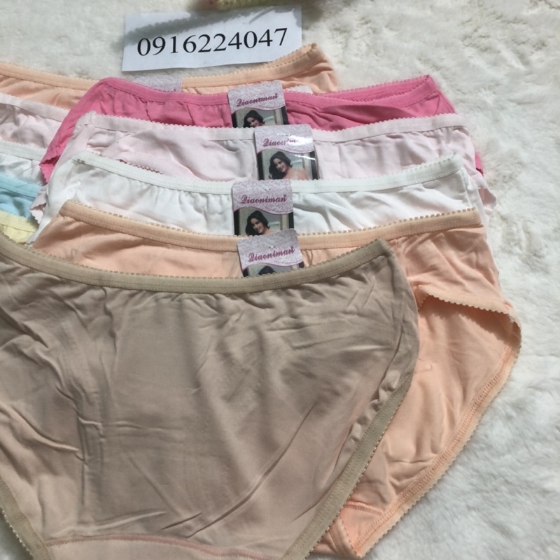 Set 5 Quần lót nữ học sinh, quần chíp nữ cotton