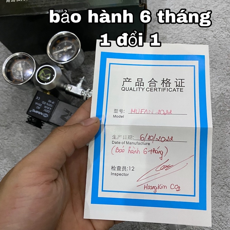 Van điện MUFAN - CO2 HKIM - Hàng chính hãng - Bảo hành 6 tháng