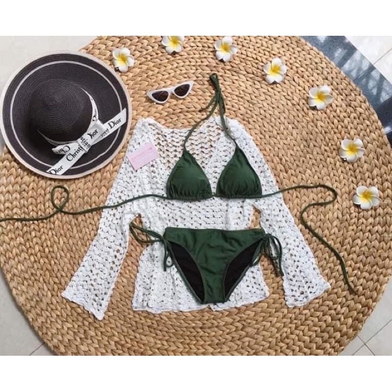 Bikini đồ bơi đi  biển tam giác 2 mảnh đơn giản [Bộ sưu tập bikini]