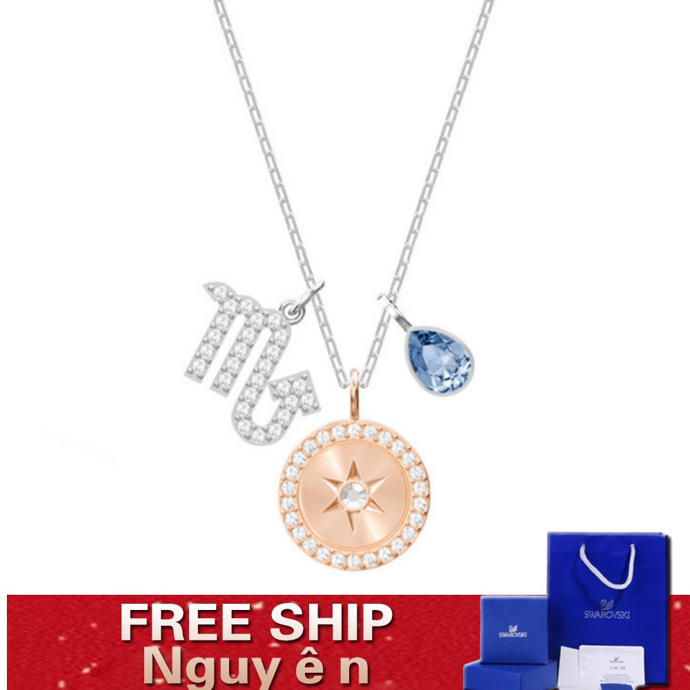 FREE SHIP Dây Chuyền Nữ Swarovski ZODIAC Cung hoàng đạo Scorpio Necklace Crystal FASHION cá tính Trang sức trang sức đeo THỜI TRANG