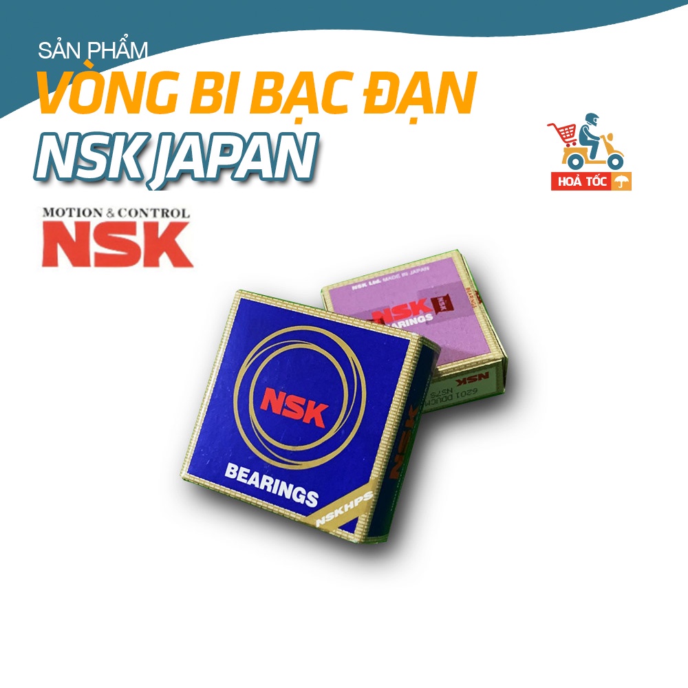 Vòng bi 608 nhập khẩu chính hãng NSK Japan 608ZZCM 608DDUCM