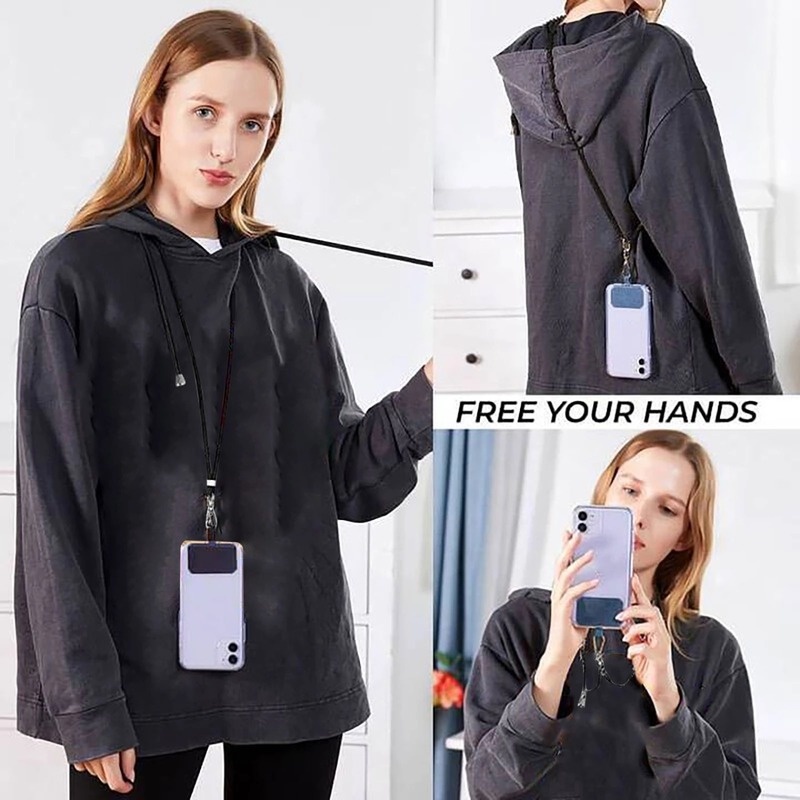 Dây Đeo Điện Thoại Bằng Nylon Mềm Chống Mất Điều Chỉnh Được