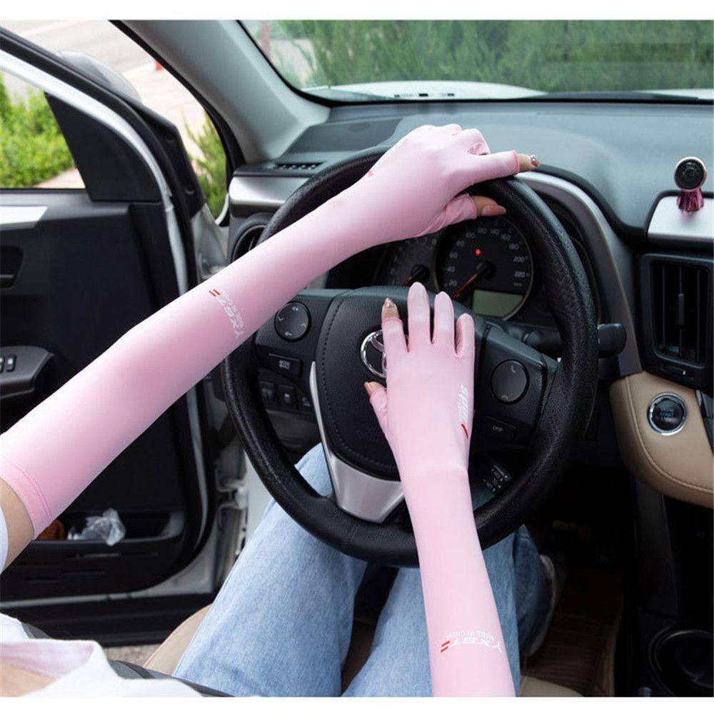 Găng Tay Chống Nắng Hai Ngón Chống Tia UV Bảo Vệ Vật Lý Mùa Hè Heceh