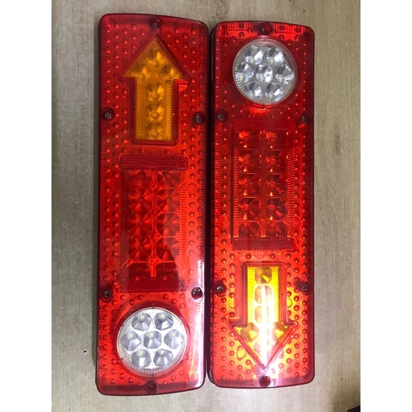 Đèn xi nhan sau bóng đèn LED dài 30cm dành cho các dòng xe ba gác.