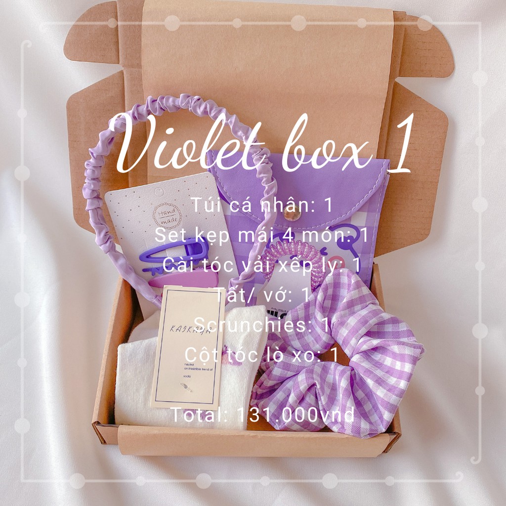 Set quà tặng sinh nhật💖 đặc biệt cho bạn nữ, 1 box gồm 2-6 món quà dễ thương