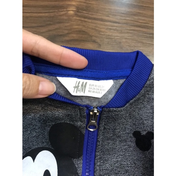 Bộ nỉ micky xuất bé trai