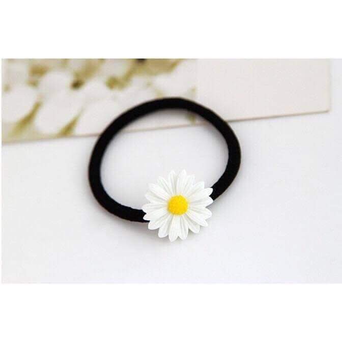 Dây Cột Tóc Hoa Cúc Hoạ Mi Siêu Xinh