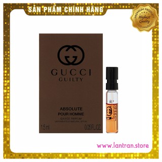 Mẫu thử Nước hoa 🌸 Gucci Guilty Absolute 1,5ml