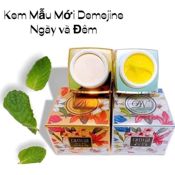 Kem nám, kem mụn, Demejine Hàn Quốc [ mẫu mới], dưỡng trắng da loại bỏ mụn thâm nám tàn nhang cực kỳ hiệu quả