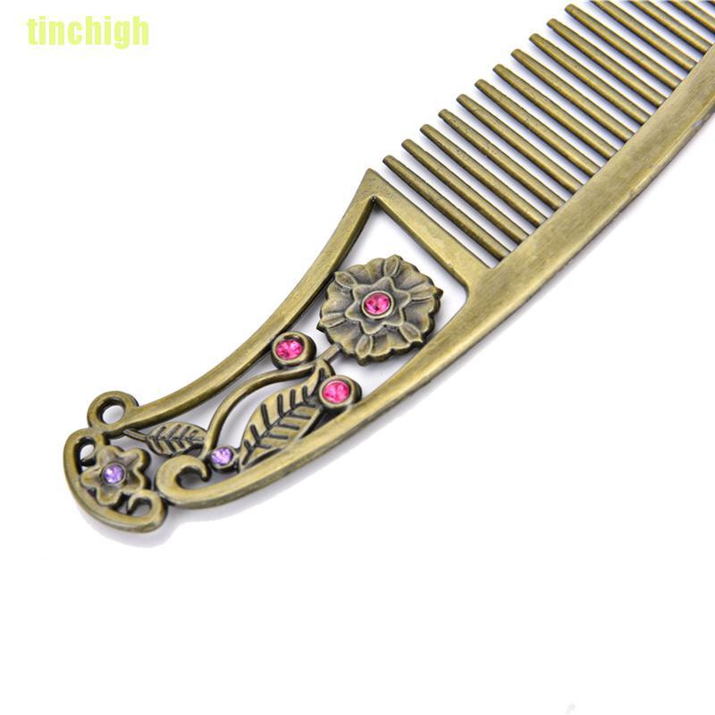 (Hàng Mới Về) Hộp 2 Gương Cầm Tay Bằng Đồng Rỗng Độc Đáo