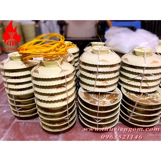 Mâm bồng vàng - Đồ thờ Bát Tràng
