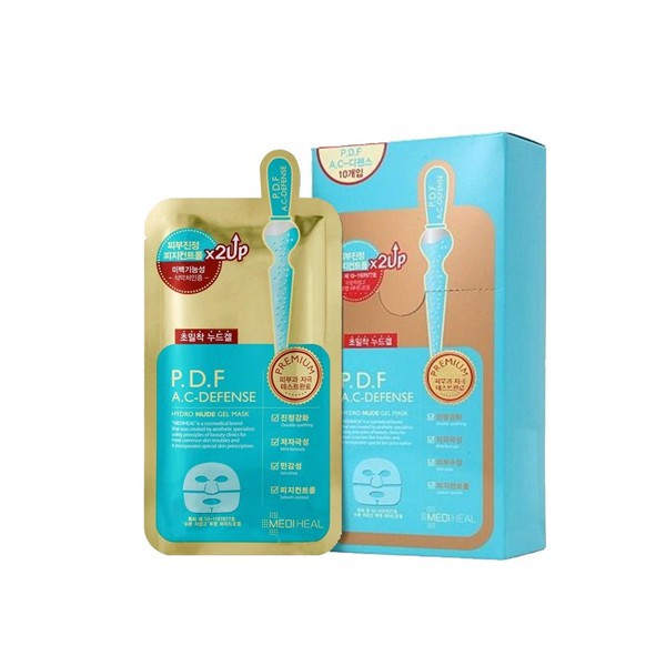 Mặt nạ cao cấp làm dịu da dành cho da mụn Mediheal P.D.F A.C-Defense nude gel mask | BigBuy360 - bigbuy360.vn