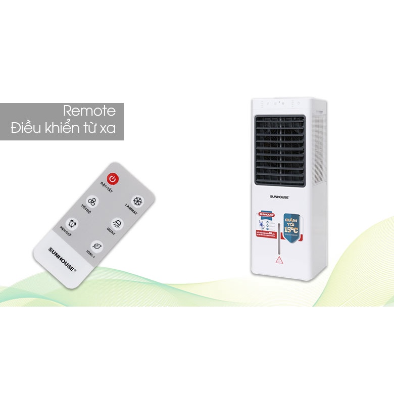 Quạt điều hòa hơi nước Sunhouse SHD7717 13L - Hàng trưng bày bảo hành chính hãng